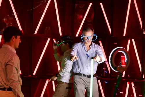 360 booth setup at a Philadelphia area event